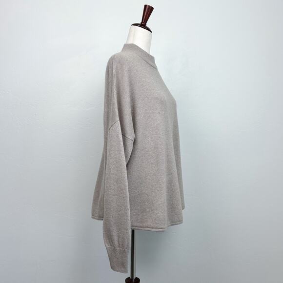 Madewell Ashbury Mockneck Boxy Merino Blend Sweater - Picture 7 of 13